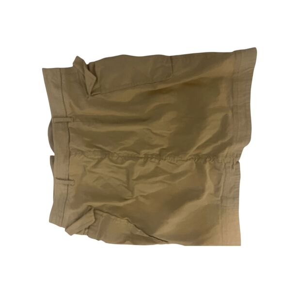 Anthropologie Meave Cargo Skirt Mini Tan with Beige with Pockets - Picture 3 of 5